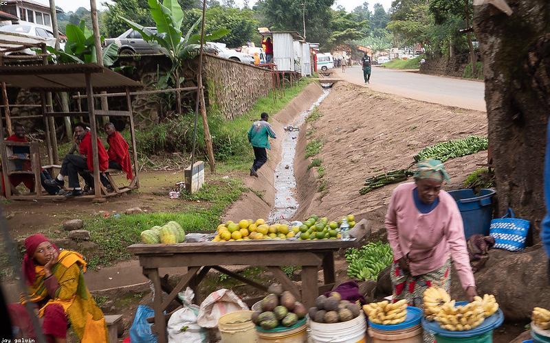 Avión en el aeropuerto de Moshi